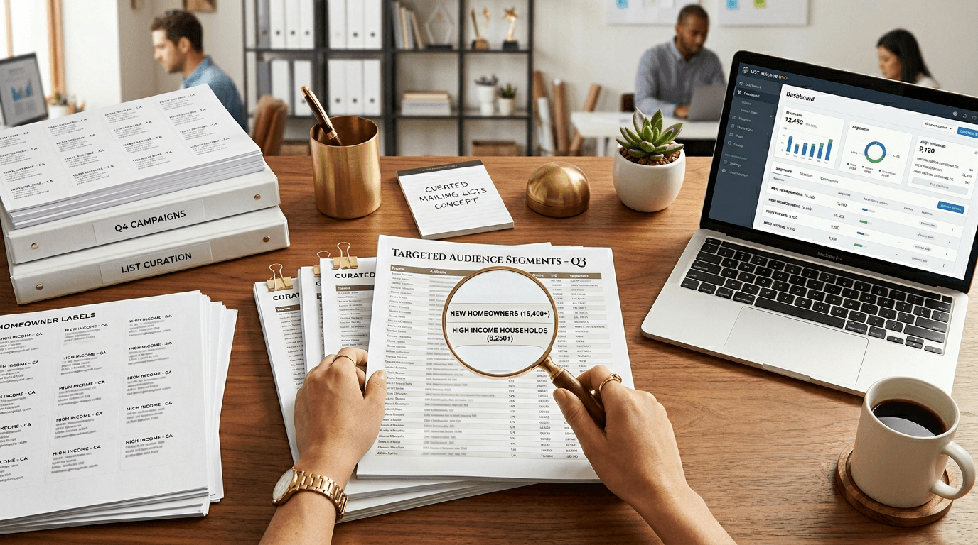 Curated Mailing Lists - Direct mail service by Direct Mail Solutions